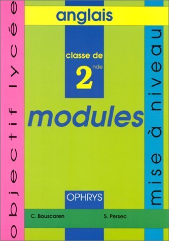 Picture of Modules d'anglais - mise à niveau 2nde