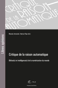 Picture of Critique de la raison automatique