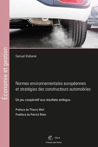 Picture of Normes environnementales européennes et stratégies des constructeurs automobiles