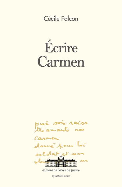 Image de Ecrire Carmen