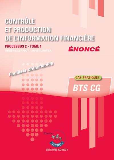 Picture of Contrôle et production de l'information financière Tome 1 - Enoncé
