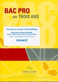 Picture of Travail sur poste informatique - Pochette énoncé