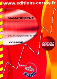 Picture of MANAGEMENT CORRIGE - UNITE D'ENSEIGNEMENT 7 DU DCG (POCHETTE)
