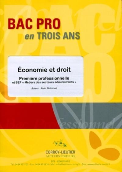 Picture of Bac Pro Economie et droit - Enoncé