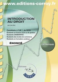 Picture of INTRODUCTION AU DROIT - ENONCE