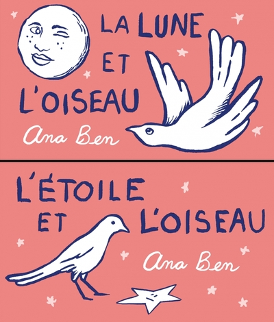 Picture of La lune et l'oiseau / L'étoile et l'oiseau