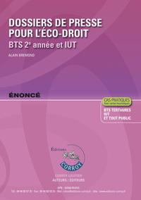 Image de DOSSIERS DE PRESSE POUR L'ECONOMIE ET DROIT  - ENONCE