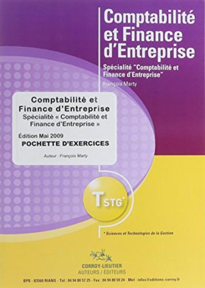 Image de Comptabilité et finance d'entreprise. POCHETTE EXERCICES