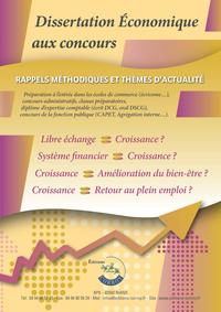 Image de DISSERTATION ECONOMIQUE AUX CONCOURS