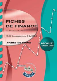 Image de FICHES DE FINANCE