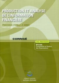 Image de PRODUCTION ET ANALYSE DE L'INFORMATION FINANCIERE T2 CORRIGEPROCESSUS 4 - 2E ANN