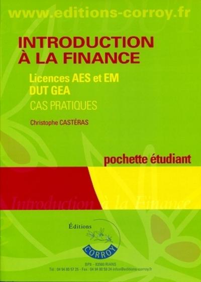 Picture of Introduction à la finance - Pochette étudiant