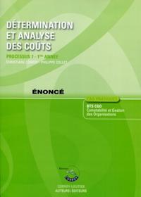Image de DETERMINATION ET ANALYSE DES COUTS ENONCE. PROCESSUS 7 - 1ERE ANNEE (POCHETTE)