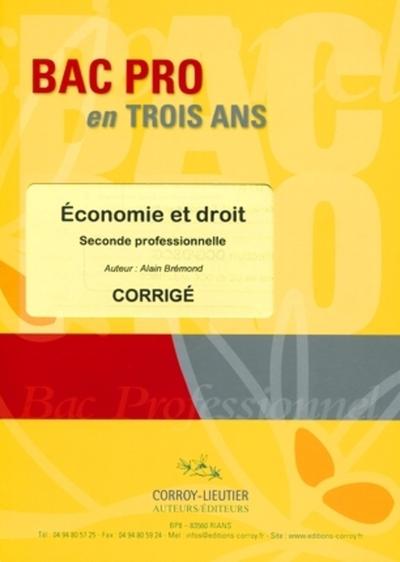 Picture of Économie et droit - Pochette Corrigé