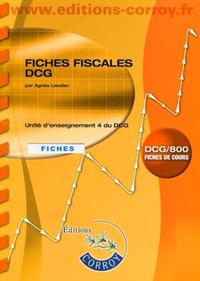 Picture of FICHES FISCALES DCG - UE 4 DU DCG. POCHETTE FICHES DE COURS