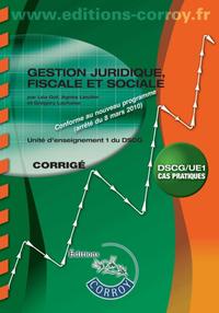 Picture of GESTION JURIDIQUE, FISCALE, SOCIALE - CORRIGE