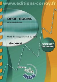 Picture of DROIT SOCIAL ENONCE