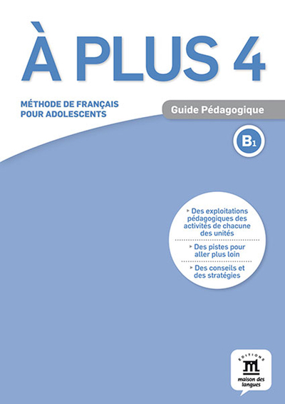 Image de À plus ! 4 - Guide pédagogique