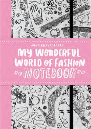 Picture of My Wonderful World of Fashion Notebook /anglais