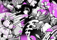 Picture of Sketch Jimi Crayon /anglais