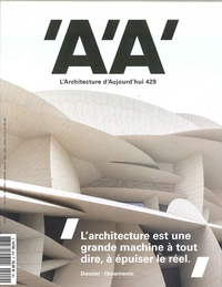 Image de L'Architecture d'Aujourd'hui N°429 Ornements, icônes et symboles - mars 2019