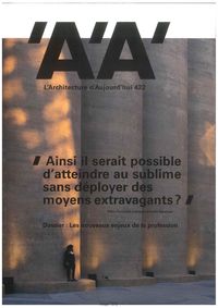 Image de L'Architecture D'Aujourd'Hui N°422 Decembre 2017