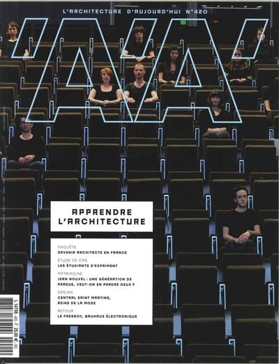 Image de L'Architecture D'Aujourd'Hui N° 420  Apprendre L Architecture  Sept 2017