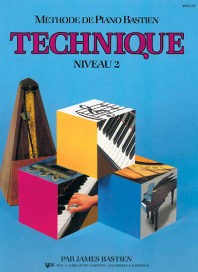 Picture of JAMES BASTIEN : METHODE DE PIANO BASTIEN : TECHNIQUE, NIVEAU 2