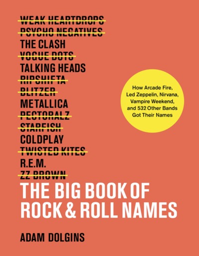 Image de THE BIG BOOK OF ROCK N ROLL NAMES