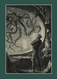 Image de Carnet blanc : Vingt mille lieues sous les mers, Jules Verne, 1871