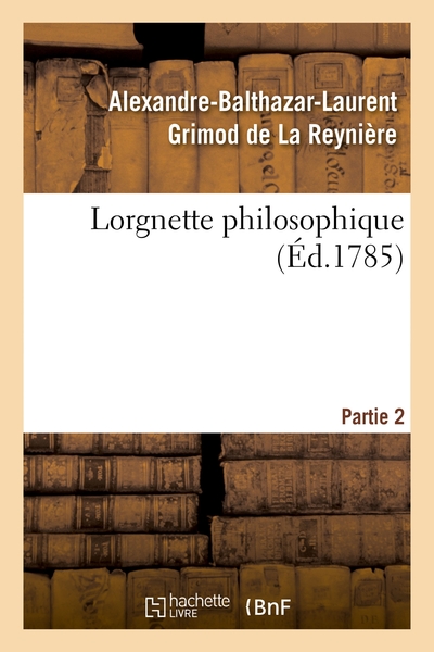 Image de Lorgnette philosophique. Partie 2