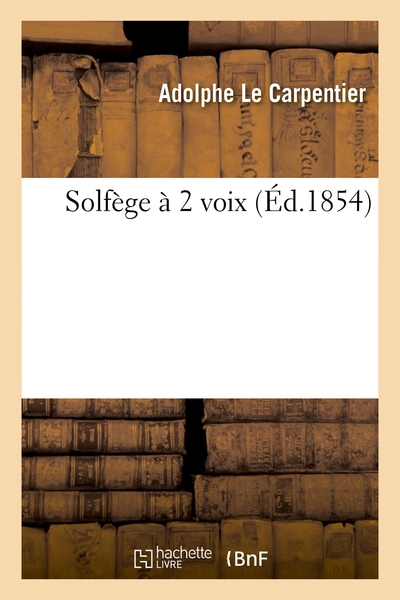 Picture of Solfège à 2 voix