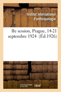 Picture of IIe session, Prague, 14-21 septembre 1924