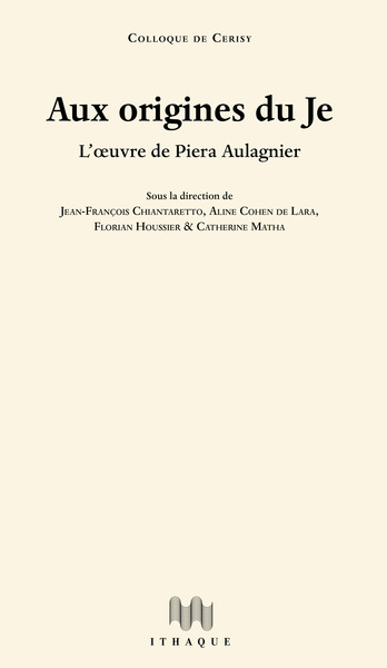 Image de Aux origines du Je