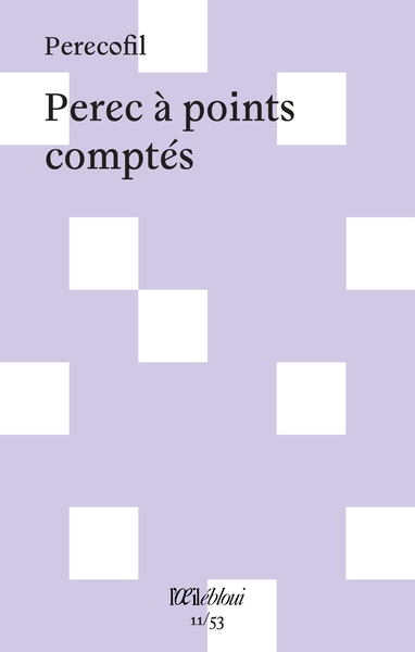 Picture of Perec à points comptés