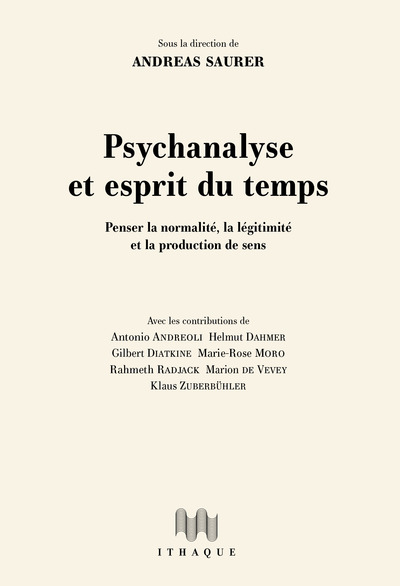 Picture of Psychanalyse et esprit du temps
