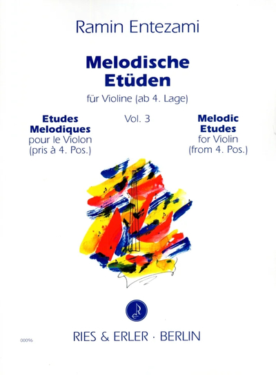 Picture of MELODISCHE ETUDEN FUR VIOLINE (AB 4. LAGE) ETUDES MELODIQUES POUR LE VIOLON (PRIS A 4. POS.)
