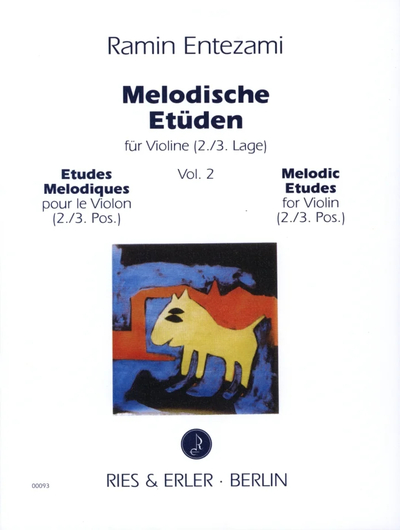 Picture of MELODISCHE ETUDEN FUR VIOLINE (2./3. LAGE) ETUDES MELODIQUES POUR LE VIOLON (2./3. POS.)