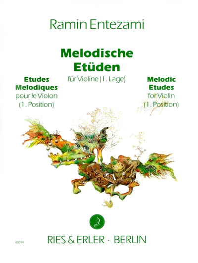 Picture of MELODISCHE ETUDEN FUR VIOLINE (1. LAGE) ETUDES MELODIQUES POUR LE VIOLON (1. POSITION)