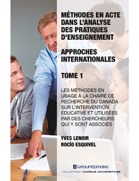 Image de Méthodes en acte dans l'analyse des pratiques d'enseignement : approches internationales - Tome 1