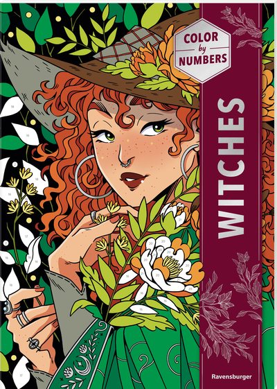 Picture of Witches - Color by numbers