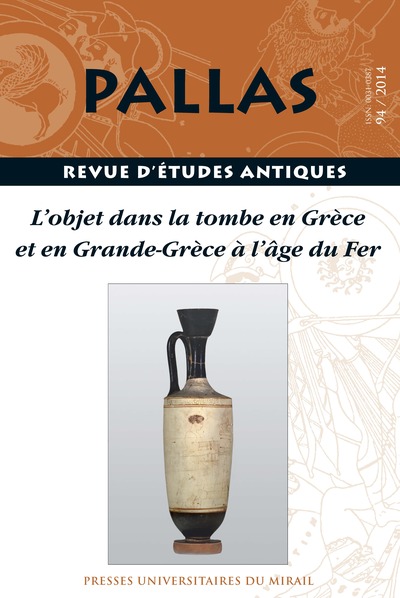 Picture of Objet dans la tombe en Grèce et en grande Grèce à l'âge du fer