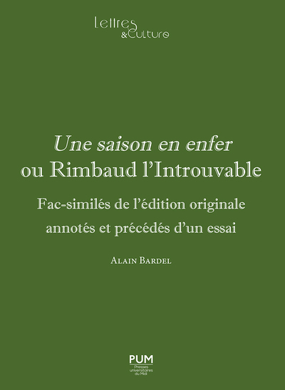 Picture of Une saison en enfer ou Rimbaud l’Introuvable
