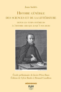 Picture of Histoire générale des sciences et de la littérature depuis les temps antérieurs à l'histoire grecque jusqu'à nos jours