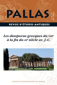 Image de Diasporas grecques du VIIIe à la fin du iiie siècle av j c