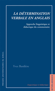 Image de La determination verbale en anglais