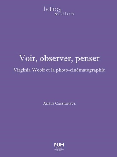 Picture of Voir, observer, penser-virginia woolf et la photo-cinématographie