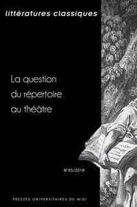 Image de La question du répertoire au théâtre