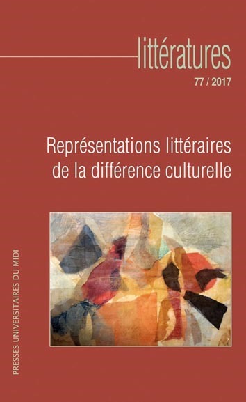 Image de Representations littéraires de la difference culturelle