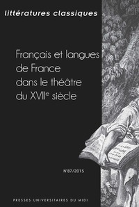 Picture of français et langues de France dans le théatredu XVIie siècle